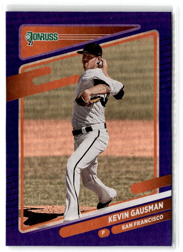 2021 Donruss Holo Blue Kevin Gausman #89