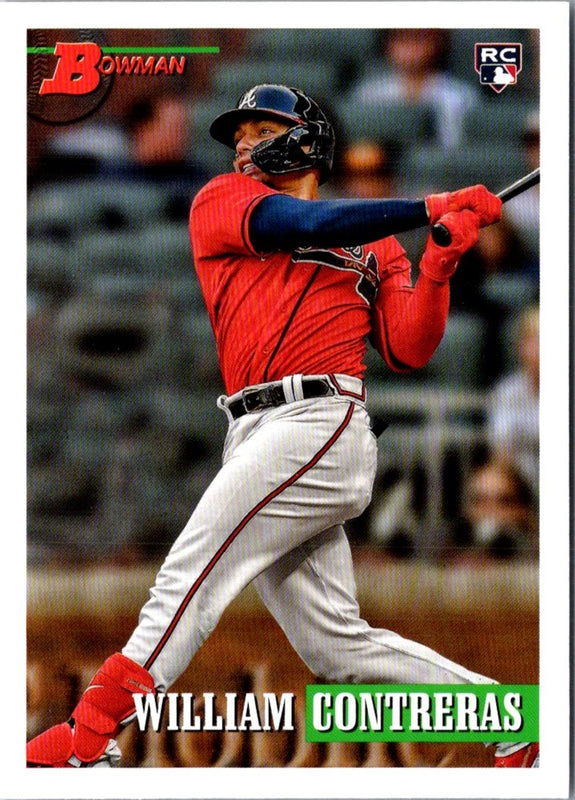 2021 Bowman Heritage William Contreras #57 Rookie
