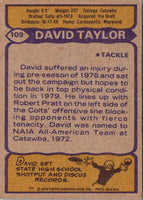 1979 Topps David Taylor #109