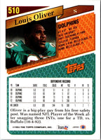 1993 Topps Louis Oliver #510