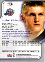 2003 Upper Deck Andrei Kirilenko #47
