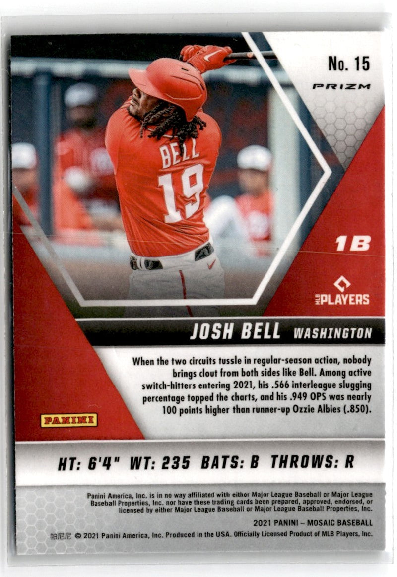 2021 Panini Mosaic Josh Bell