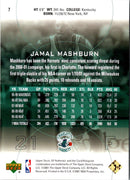 2001 Upper Deck Pros & Prospects Jamal Mashburn