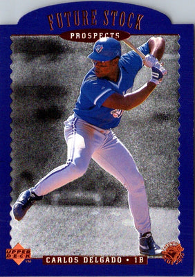 1996 Upper Deck Future Stock Prospects Carlos Delgado #FS8