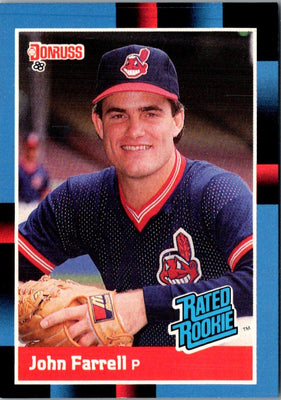 1988 Leaf John Farrell #42 Rookie