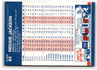 1987 Fleer Reggie Jackson #84