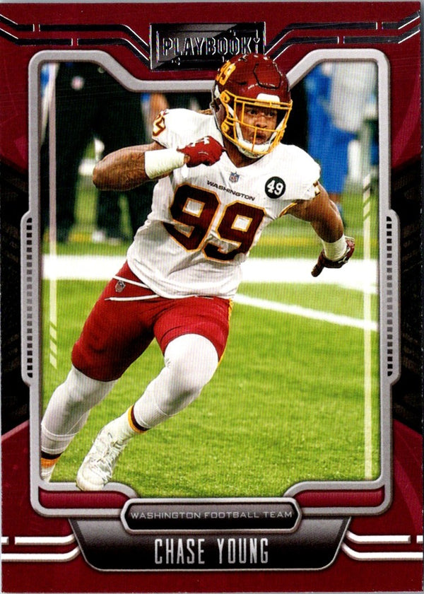 2021 Panini Playbook Chase Young #97