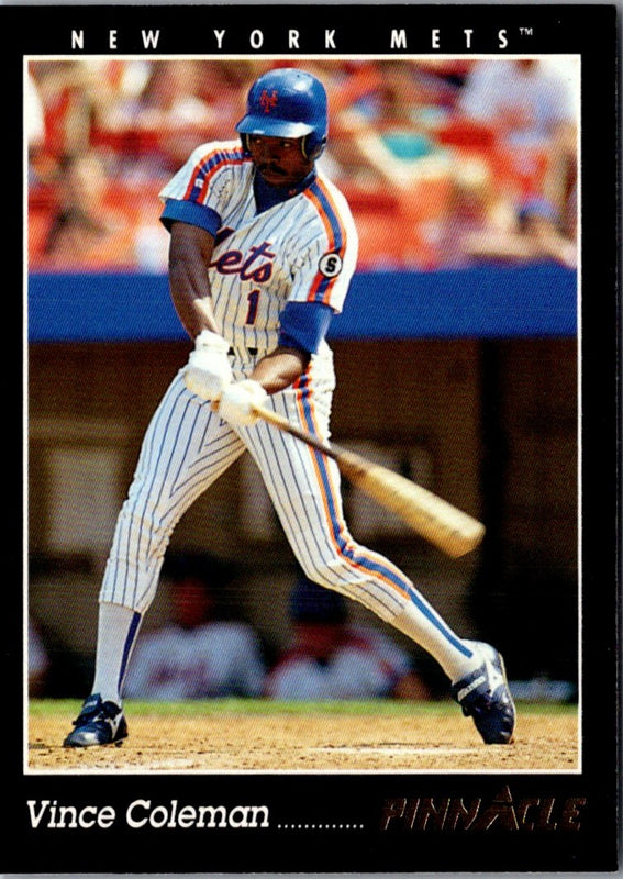 1993 Pinnacle Vince Coleman #69