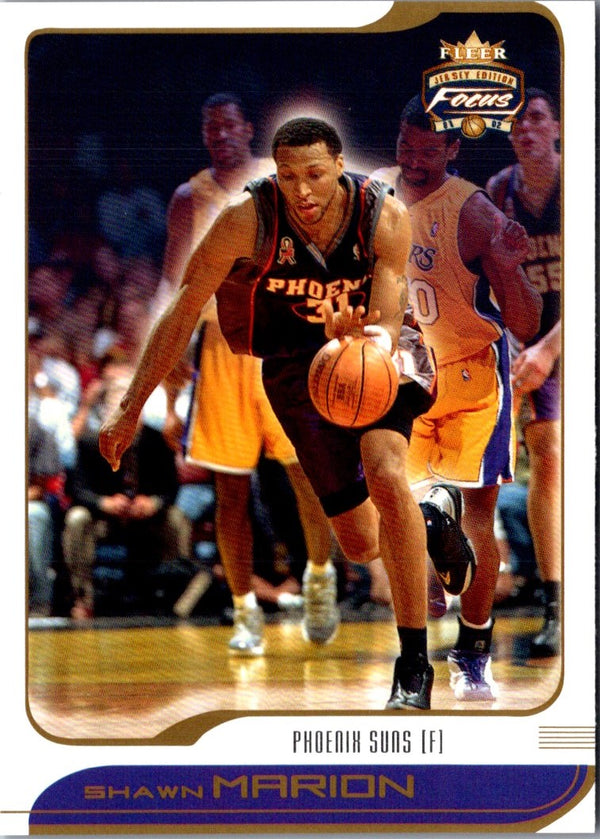 2001 Fleer Focus Shawn Marion #34