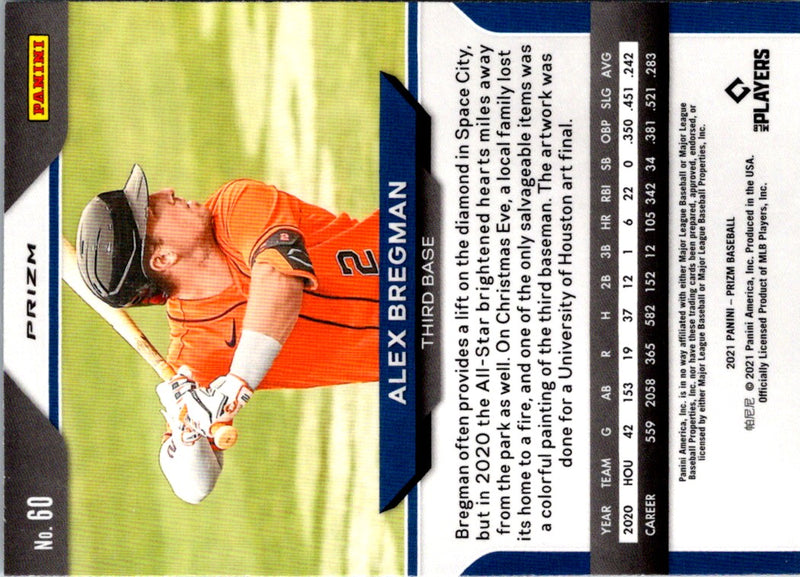 2021 Panini Prizm Alex Bregman