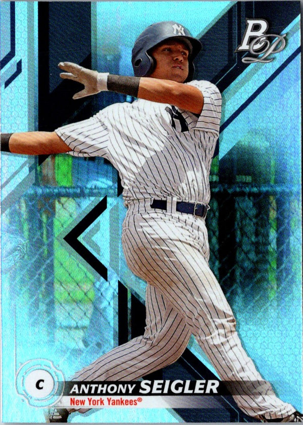 2019 Bowman Platinum Top Prospects Anthony Seigler #TOP-25