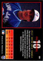 1993 Triple Play Pat Borders #134