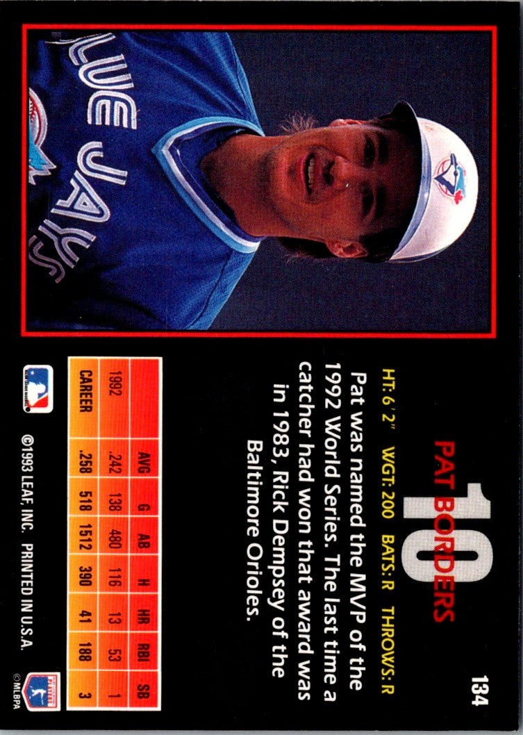 1993 Triple Play Pat Borders