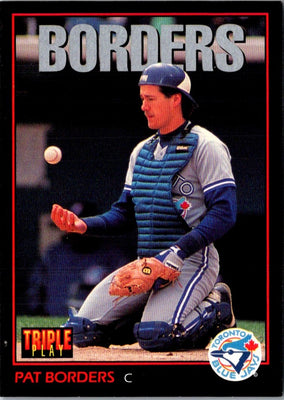 1993 Triple Play Pat Borders #134