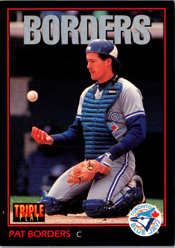 1993 Triple Play Pat Borders #134