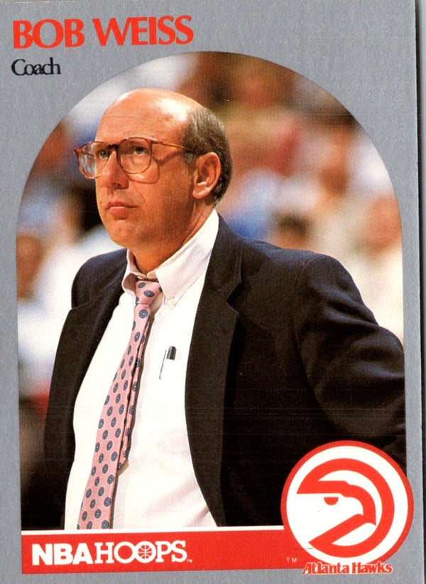 1990 Hoops Bob Weiss #305