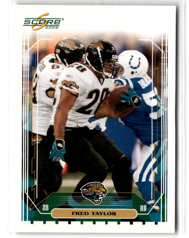 2006 Score Glossy Fred Taylor #124