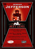2021 SAGE Premier Draft Gold Jermar Jefferson #159