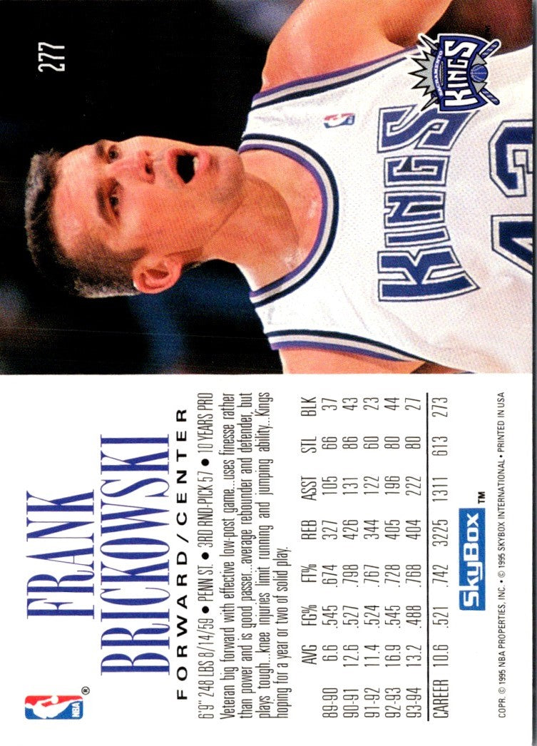 1994 SkyBox Frank Brickowski