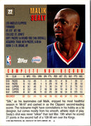 1997 Topps Malik Sealy