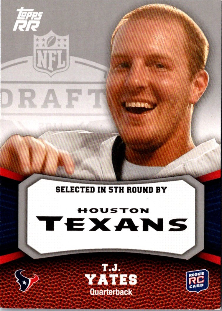 2011 Topps Rising Rookies T.J. Yates