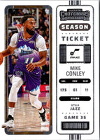 2022 Panini Contenders Season Ticket Mike Conley #46