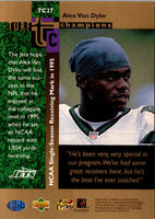 1997 Collector's Choice Turf Champions Alex Van Dyke #TC27