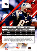 2004 Leaf Rookies & Stars Deion Branch #55