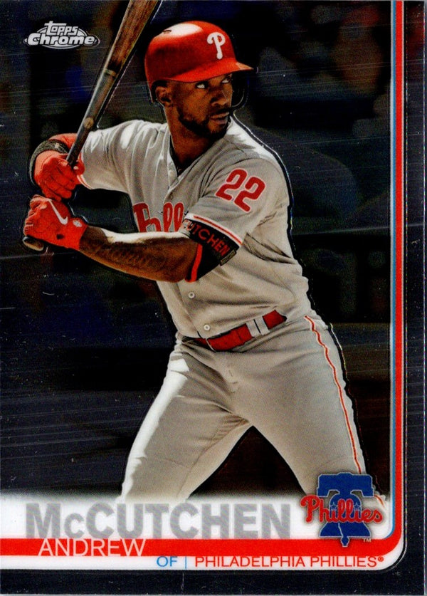 2019 Topps Chrome Andrew McCutchen #77