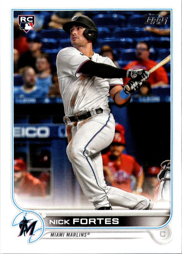 2022 Topps Nick Fortes #333 Rookie