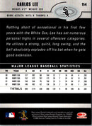 2003 Donruss Samples Carlos Lee