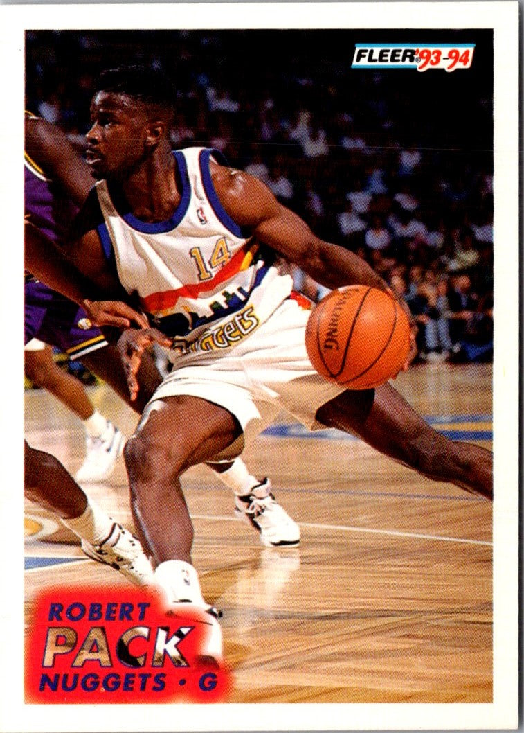 1993 Fleer Robert Pack