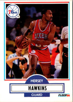 1990 Fleer Hersey Hawkins #143