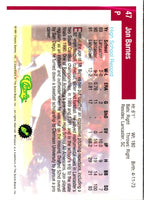 1991 Classic Draft Picks Jon Barnes #47