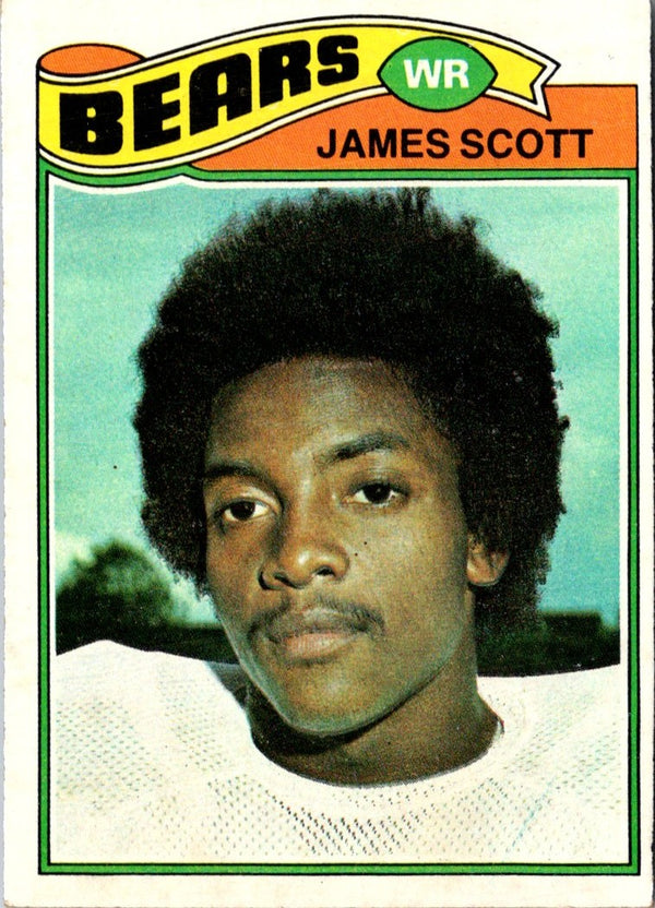 1977 Topps James Scott #424 Rookie