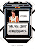 2023 Panini Prizm Draft Picks Choice Blue/Yellow/Green Matas Buzelis #13