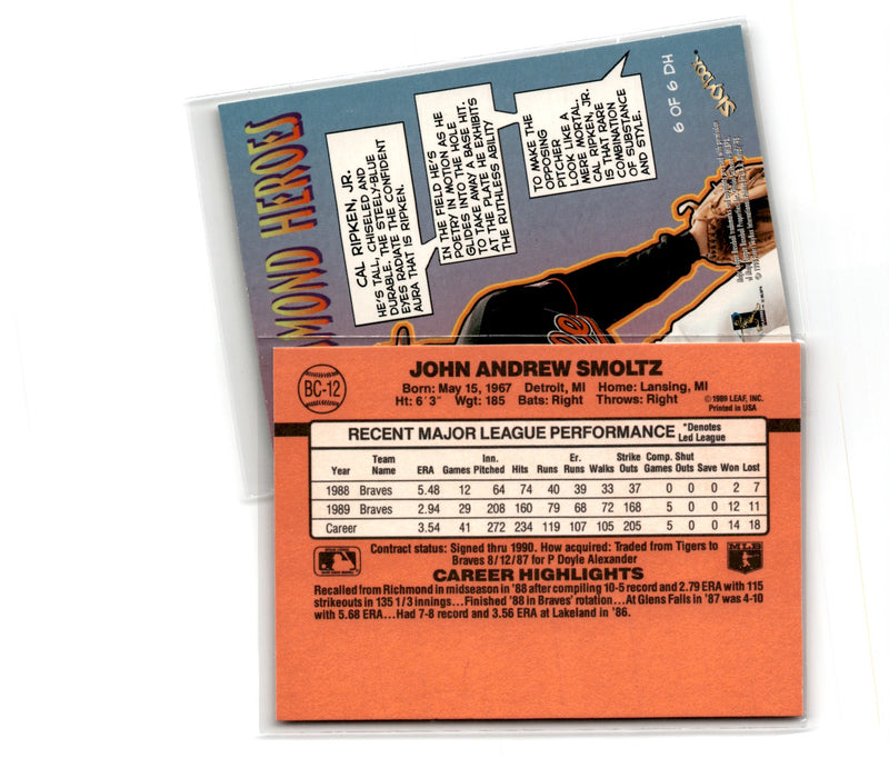 1990 topps John Leister