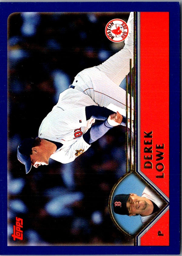 2003 Topps Derek Lowe #218