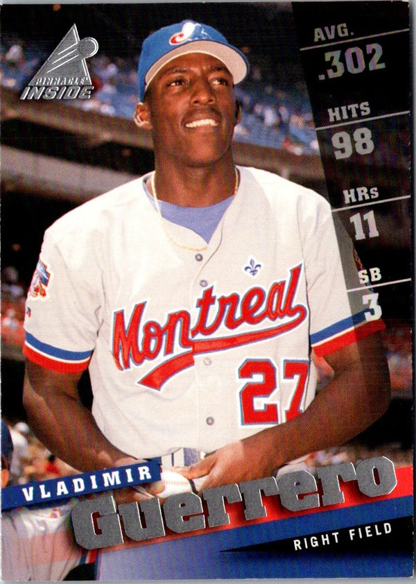1998 Pinnacle Inside Vladimir Guerrero #27