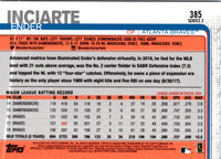 2019 Topps Ender Inciarte #385A