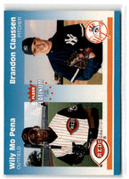 2002 Fleer Platinum Wily Mo Pena/Brandon Claussen #282