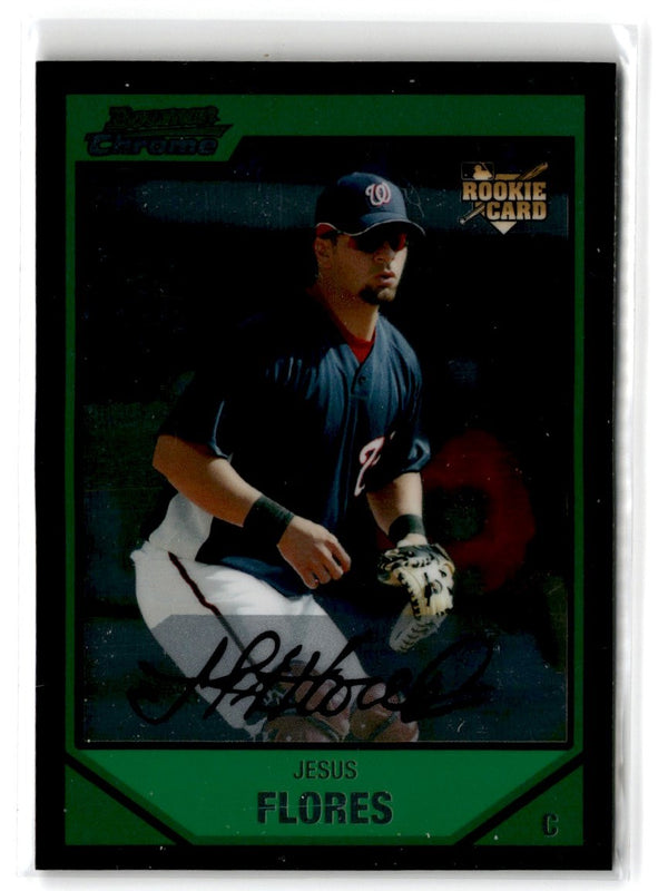 2007 Bowman Draft Picks & Prospects Jesus Flores #BDP9 Rookie