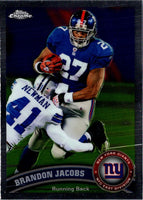2011 Topps Chrome Brandon Jacobs #186
