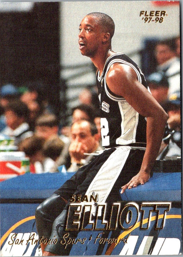 1997 Fleer Sean Elliott #133