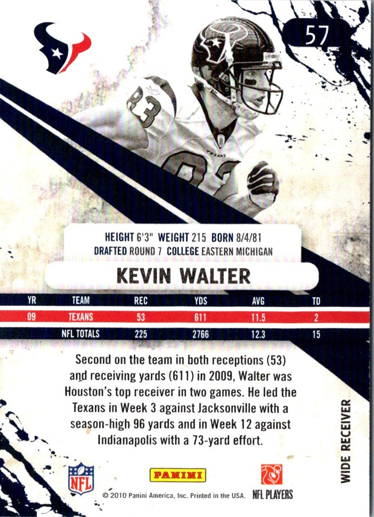 2010 Panini Kevin Walter