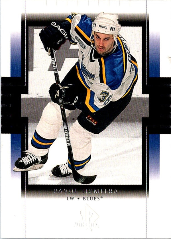 1999 SP Authentic Pavol Demitra #75