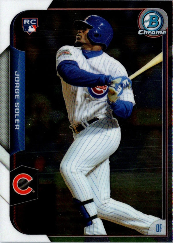 2015 Bowman Chrome Jorge Soler #171 Rookie