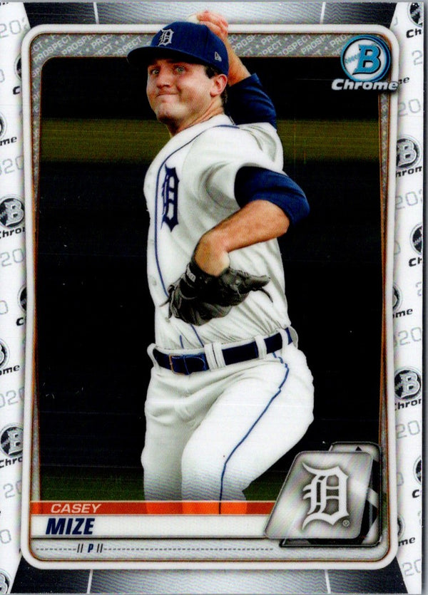 2020 Bowman Chrome Prospects Casey Mize #BCP-250