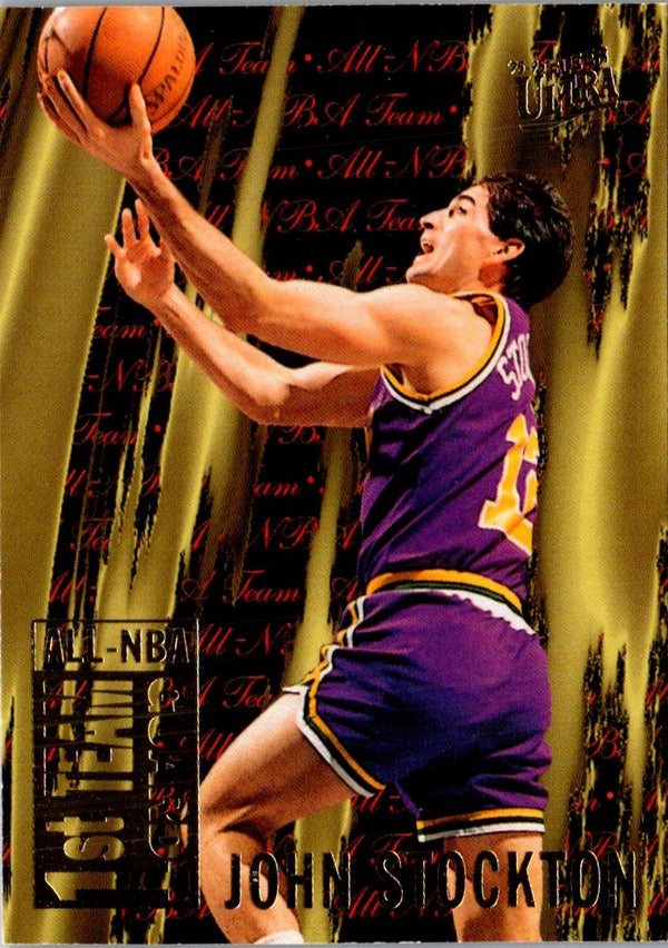 1995 Ultra All-NBA Gold Medallion John Stockton #5