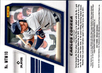 2021 Panini Mosaic Will to Win Carlos Correa #WTW10